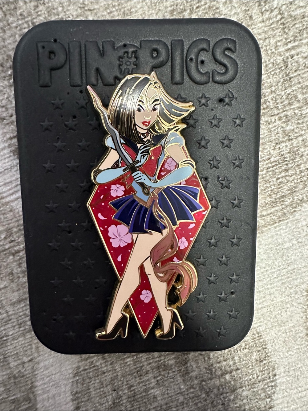 Disney Anime Style Mulan Fantasy Pin LE70